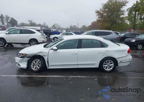 2016 Volkswagen Passat 1.8T S from USA, damaged, VIN 1VWAT7A34GC062813